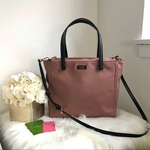 Kate Spade Medium Nylon Satchel in Dawn Sparrow